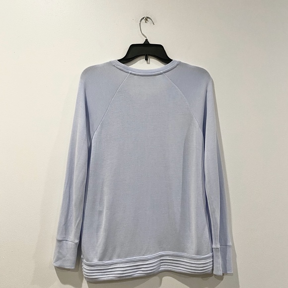 Athleta Light Blue  Long Sleeve Pullover - Picture 2 of 4